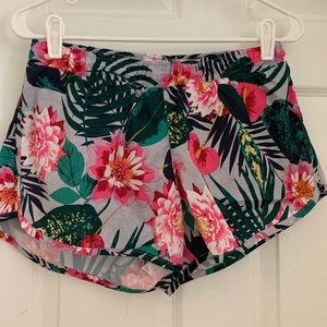Tropical Dolphin Running Shorts